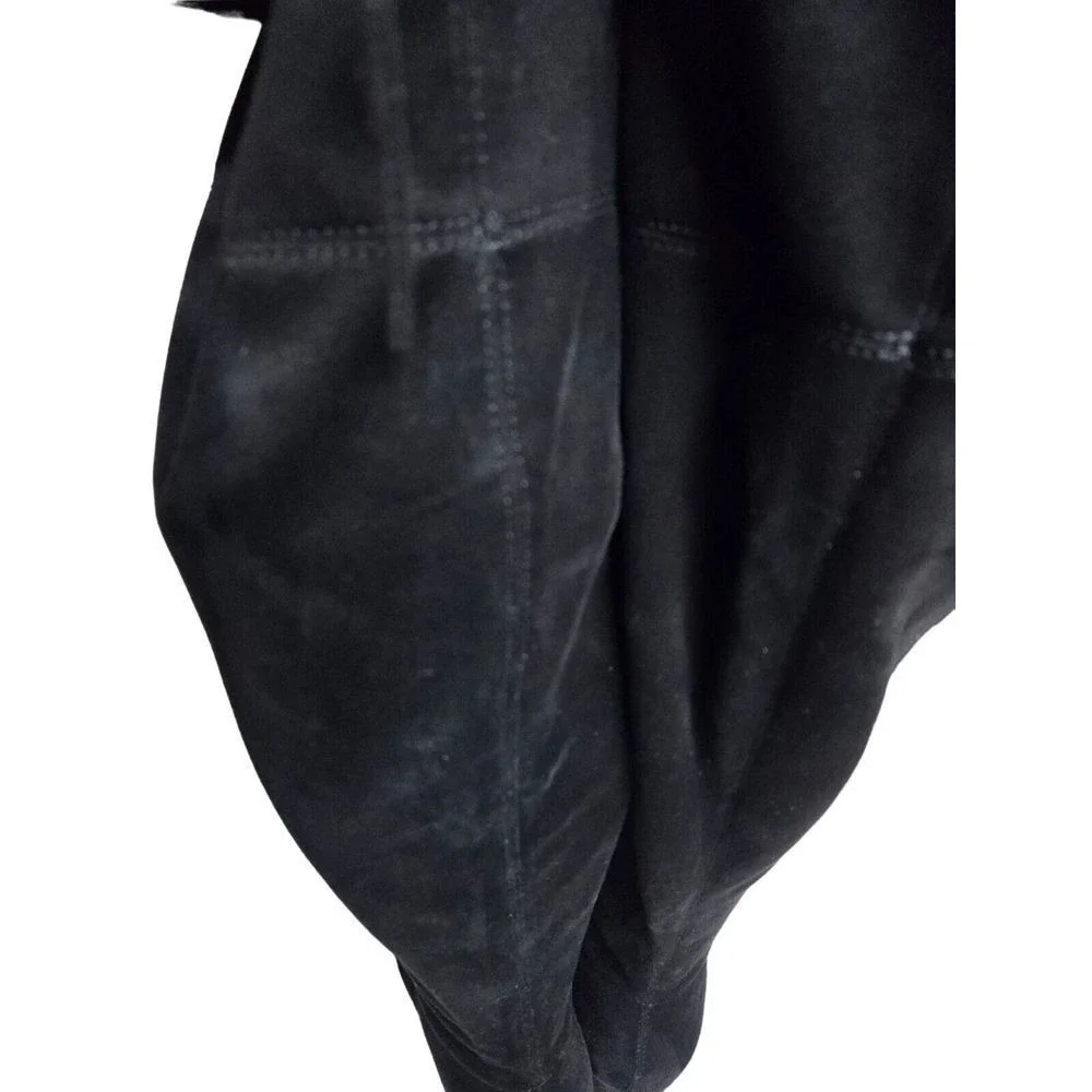 NY&C Over The‎ Knee Boots Block Heel Black Thigh High Boots Size 9